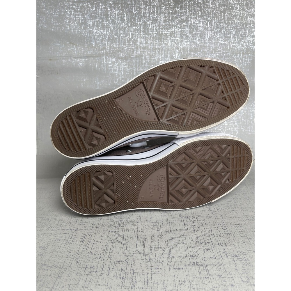 Converse Chuck Taylor All Star Lift Platform High Top Grey Canvas A12309F Size 7 - Picture 7 of 9